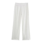 The Mae Elisa Tailored Vest & Wide Leg Pants