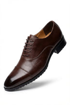 Liam | Cap Toe Oxford Lace-up Dress Shoes with Polished Finish