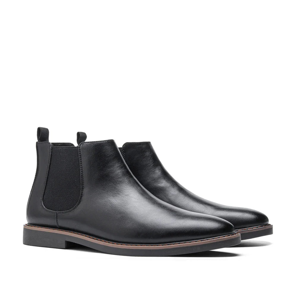 Kian | Classic Chelsea Boots with Elastic Panels