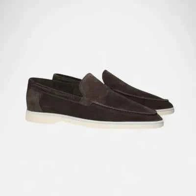 Liam | Contrast Sole Slip-on Penny Loafers
