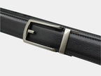 Kian | Gunmetal Automatic Buckle Adjustable Dress Belt