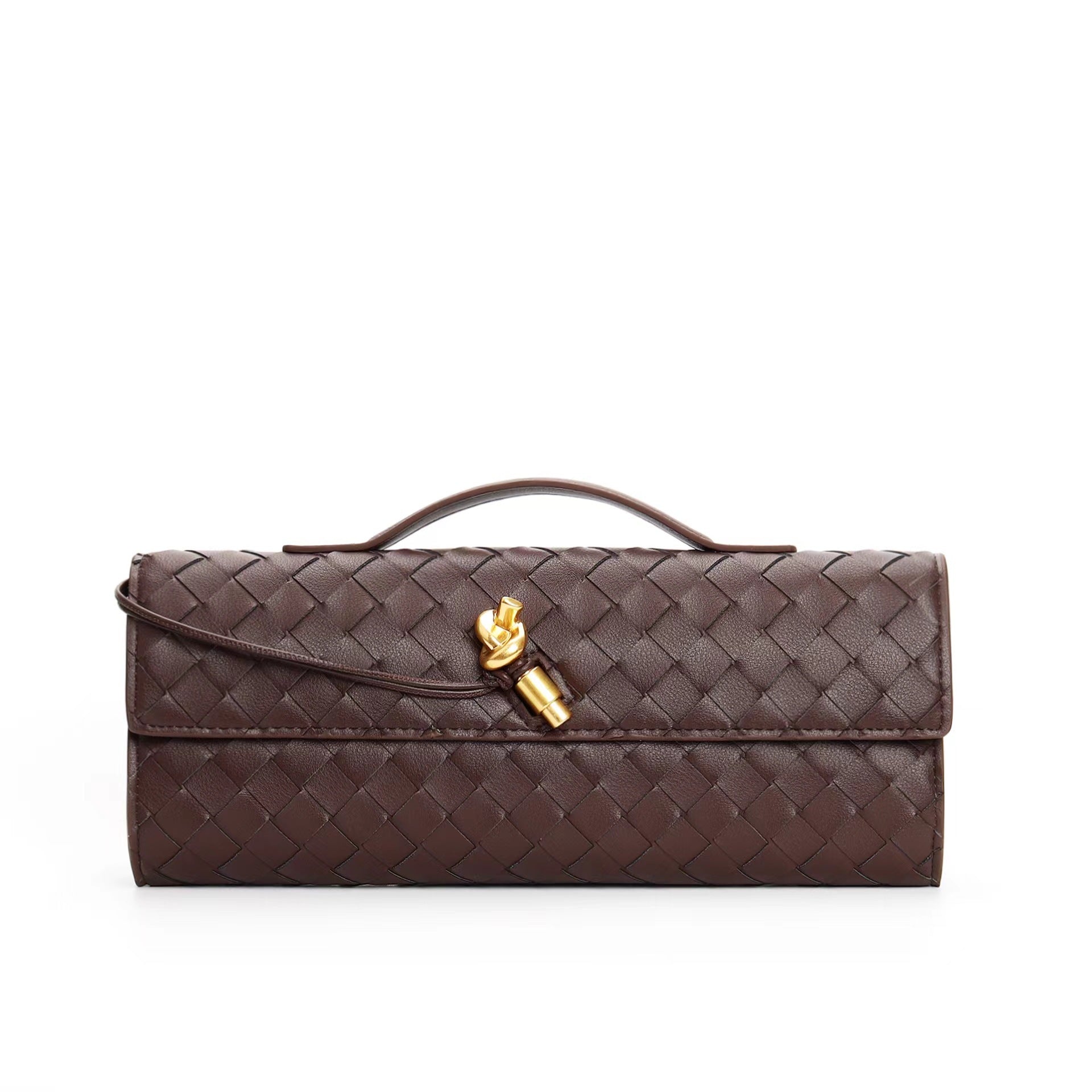 Lieke | Metallic Structured Clutch Shoulder Bag