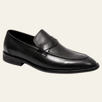 Liam | Polished Almond Toe Classic Penny Loafers