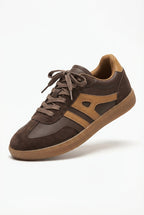 Lia | Retro Color-block Low-top Casual Sneakers