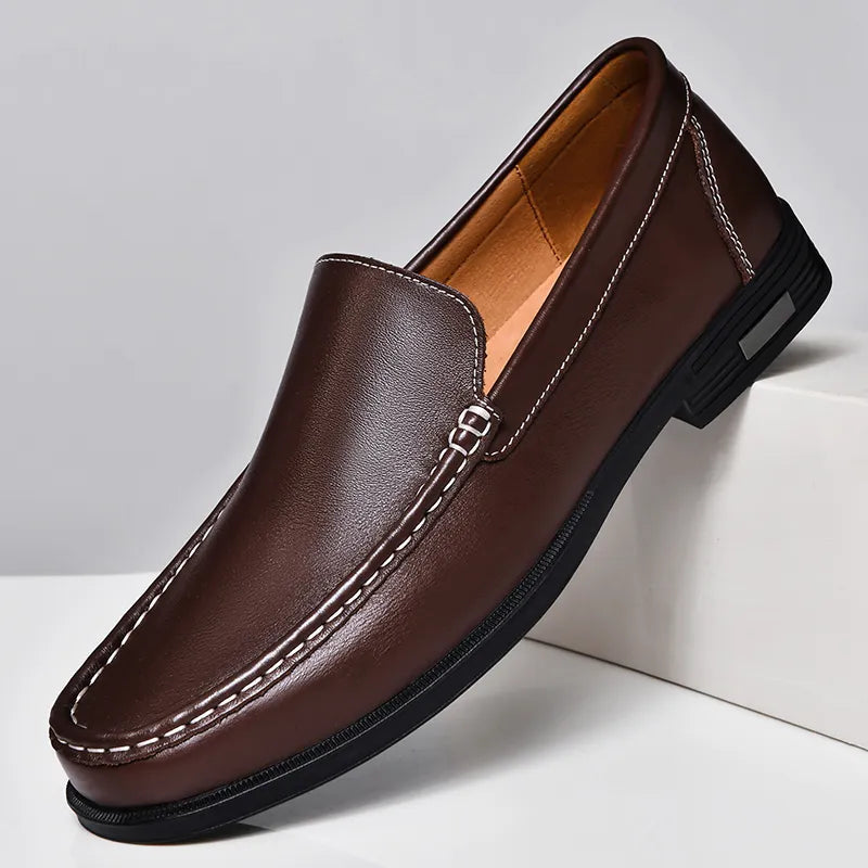 Liam | Sleek Slip-on Classic Penny Loafers