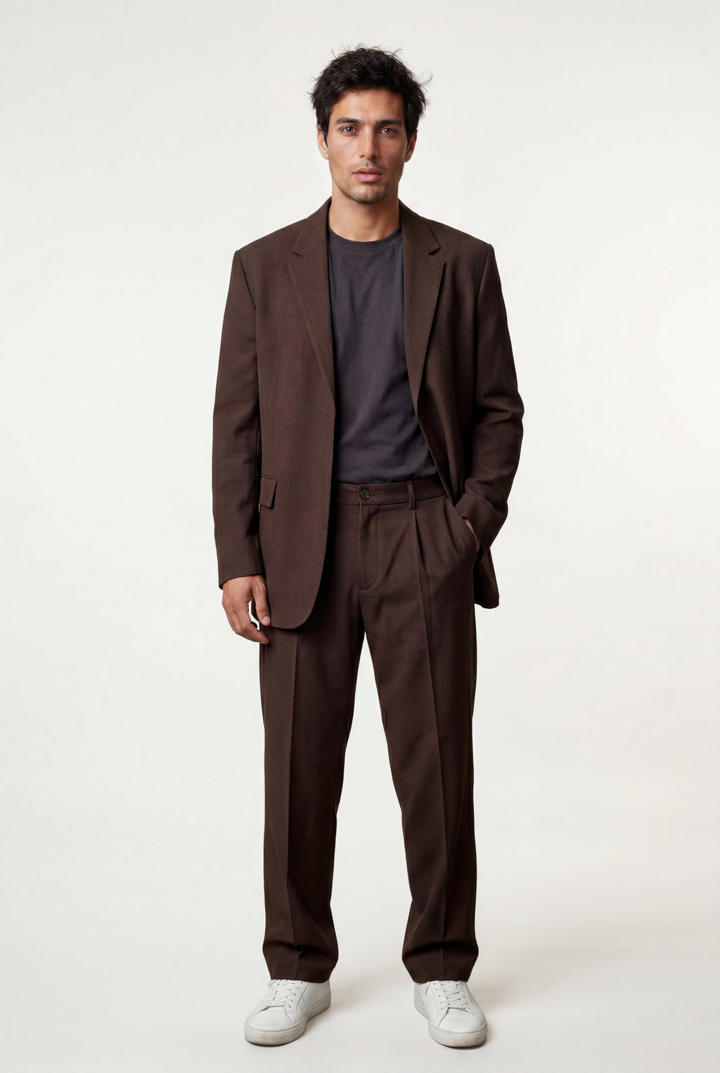 Liam | Slim Fit Single-breasted Two Piece Suit Set