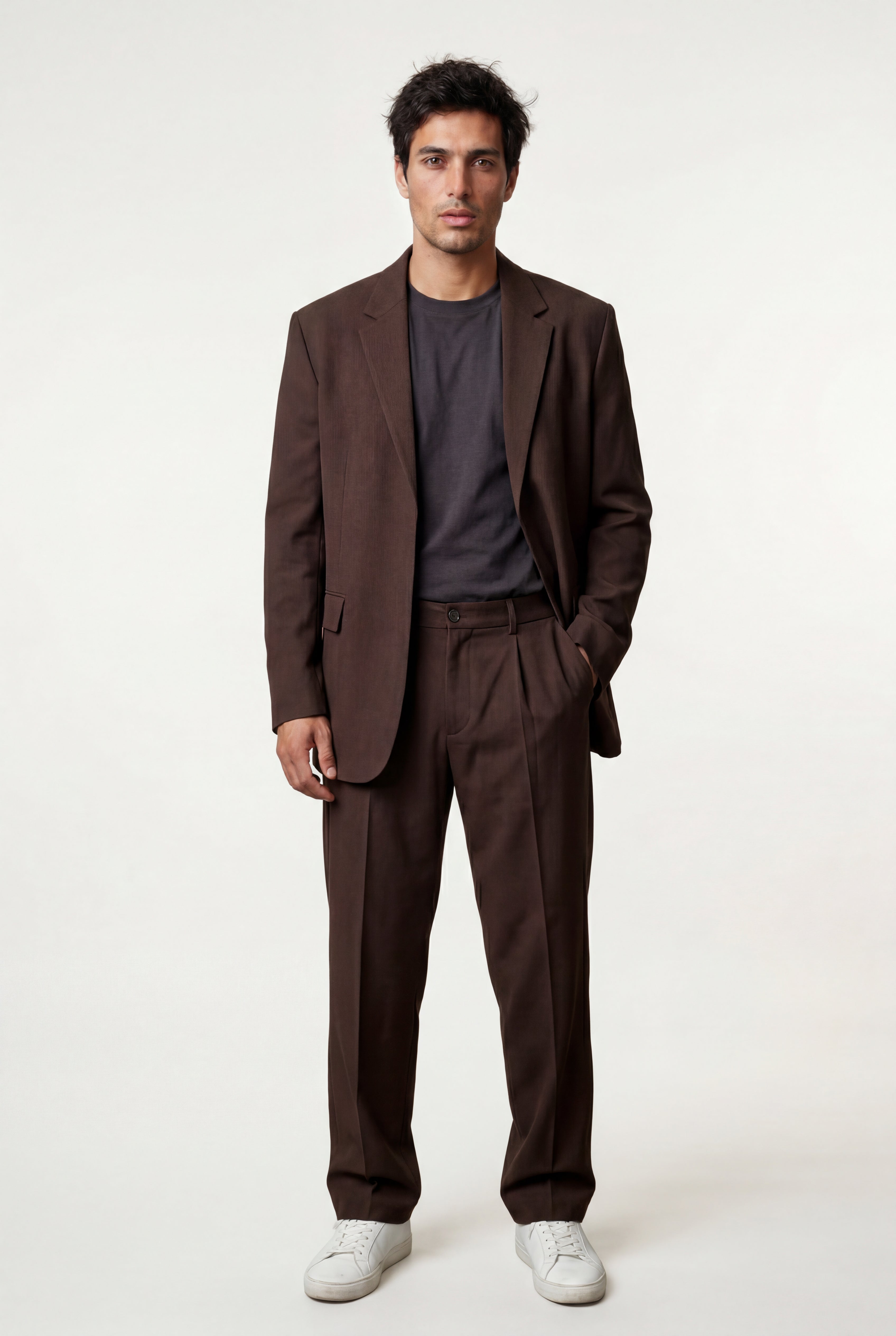 Liam | Slim Fit Single-breasted Two Piece Suit Set