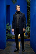 Liam | Tailored Three-button Winter Coat with Notched Lapel