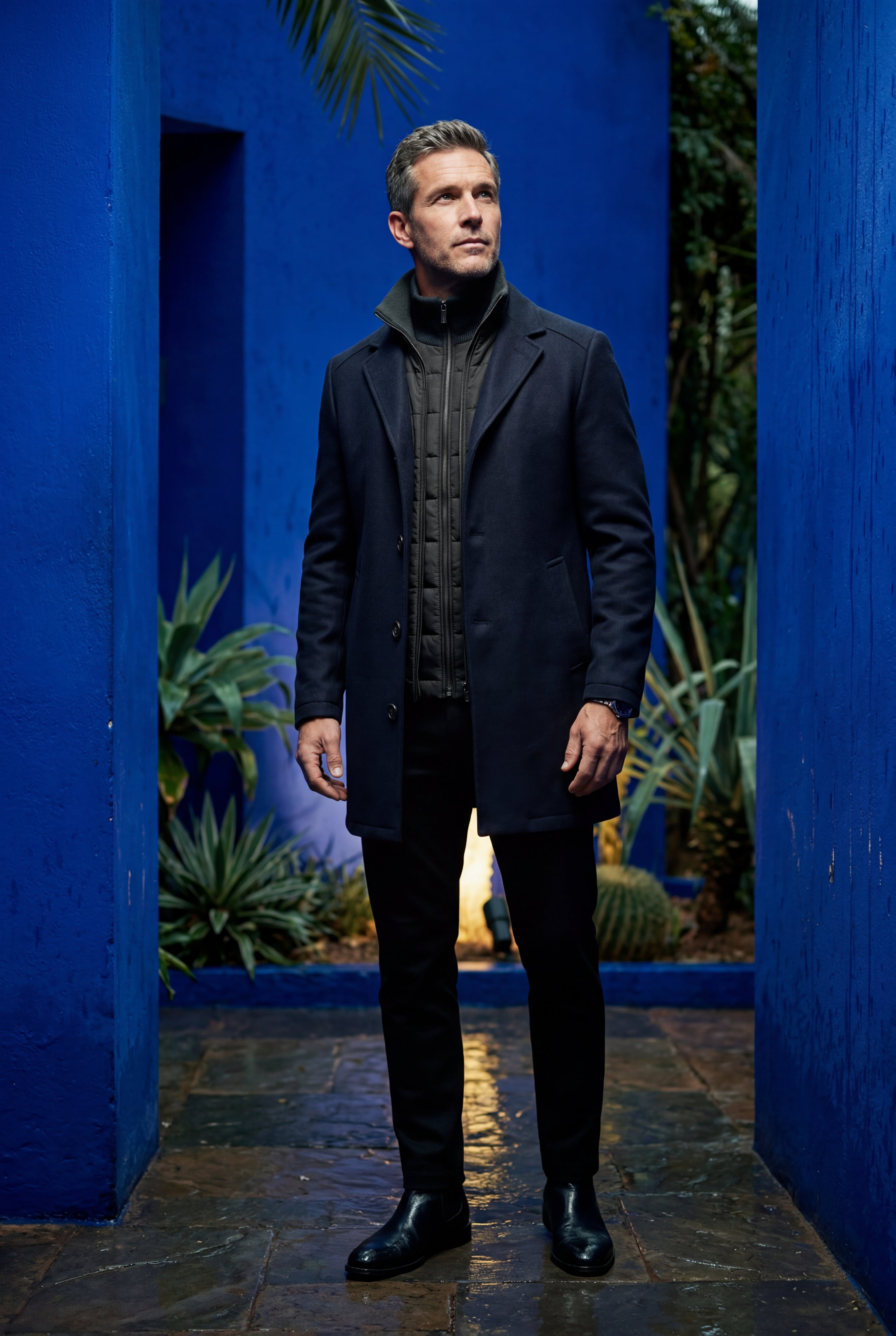 Liam | Tailored Three-button Winter Coat with Notched Lapel