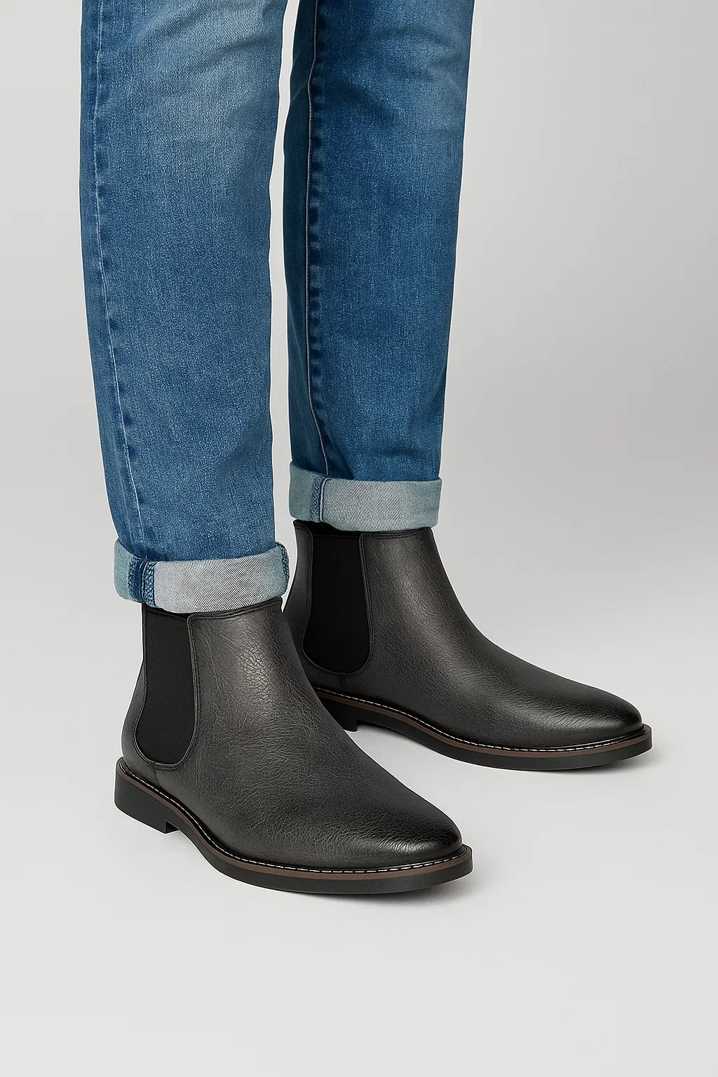 Kian | Classic Chelsea Boots with Elastic Panels