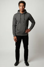Men's Classic Drawstring Hood Regular Fit Pullover Hoodie
