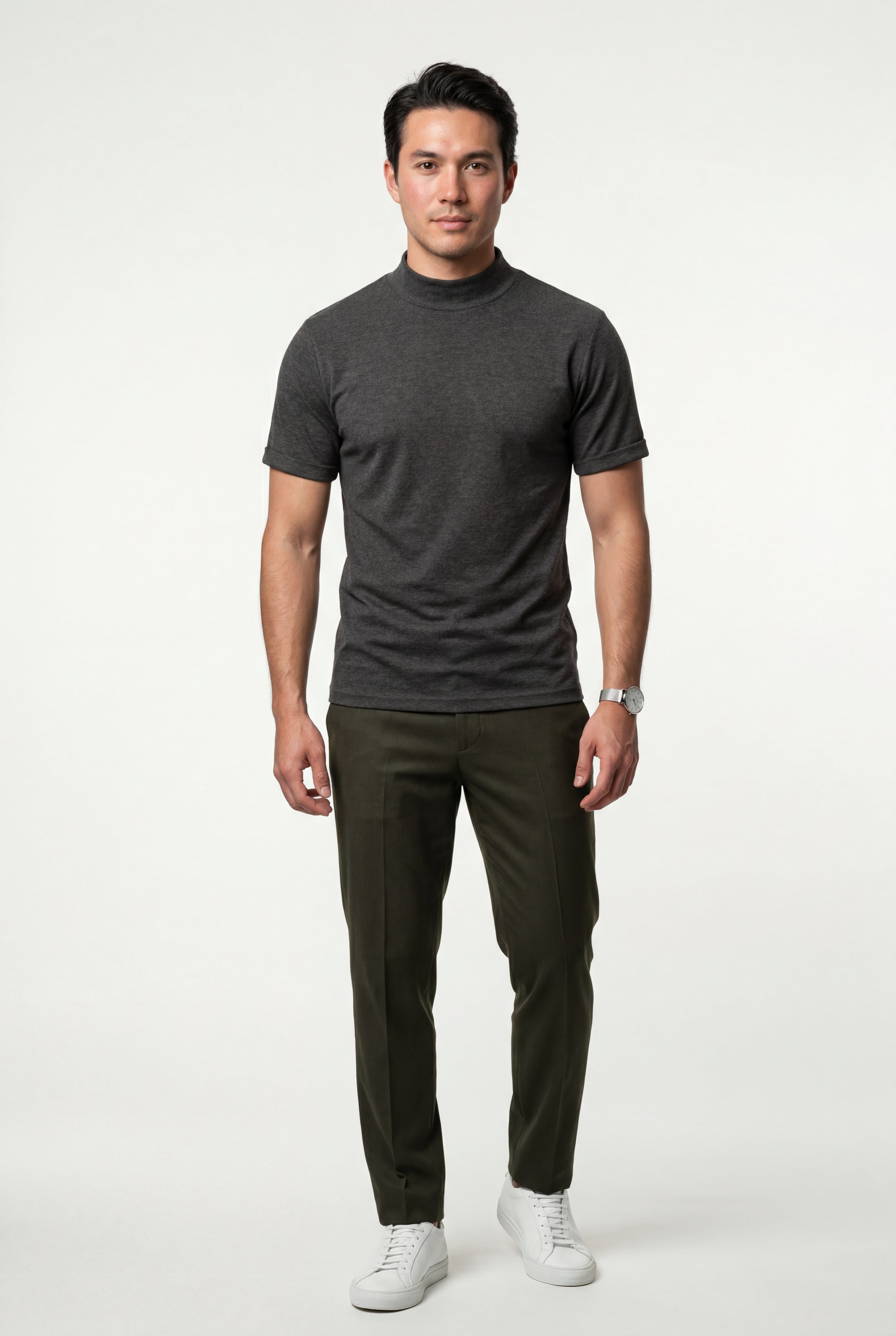 James | Regular Fit Crew Neck Short Sleeve T-Shirt For Men