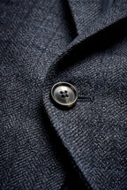 Plaid Tailored Single-breasted Blazer with Notched Lapel | Elcevi