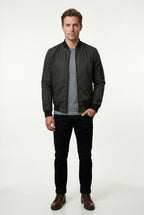 Liam | Men's Slim-Fit Minimalist Classic Bomber Jacket