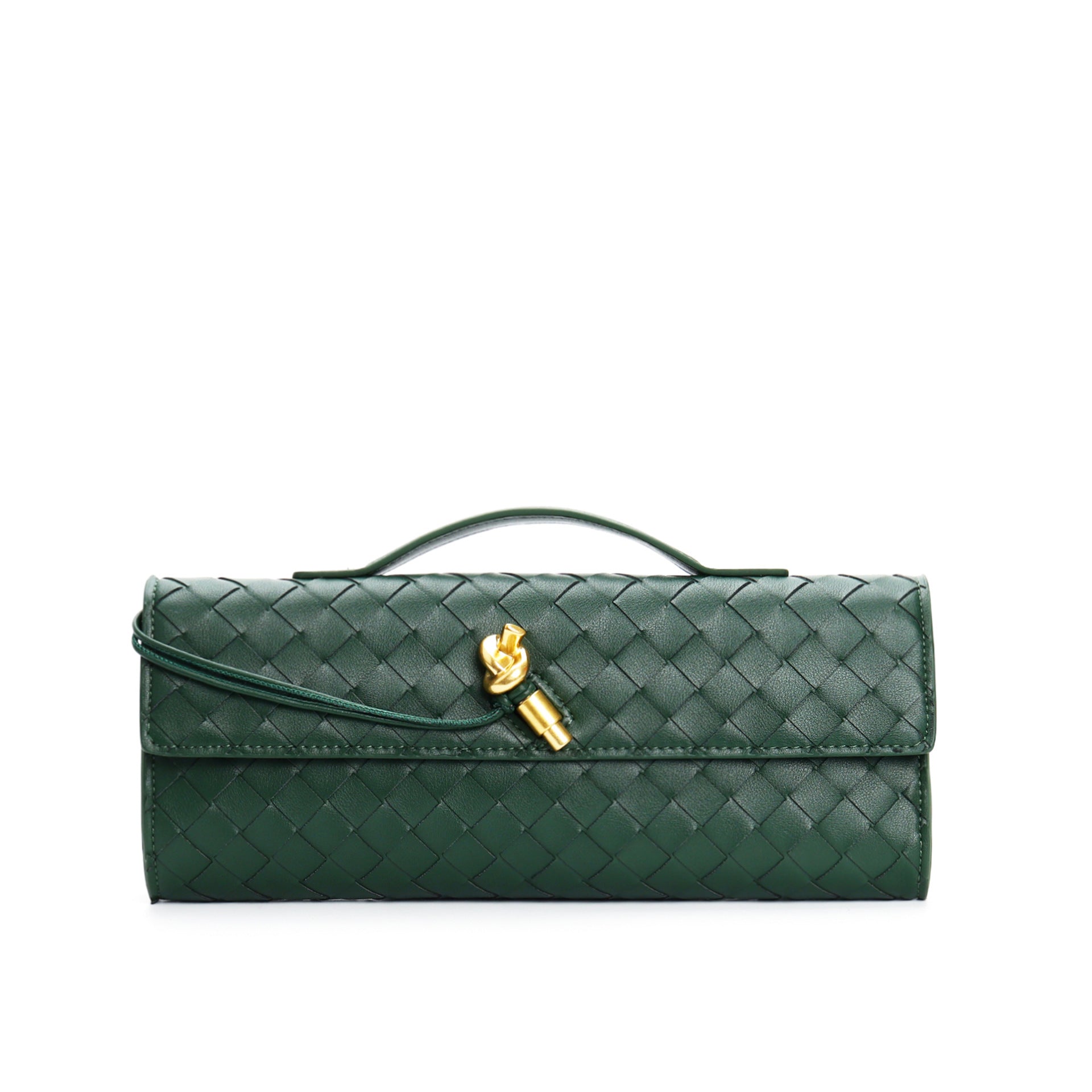 Lieke | Metallic Structured Clutch Shoulder Bag