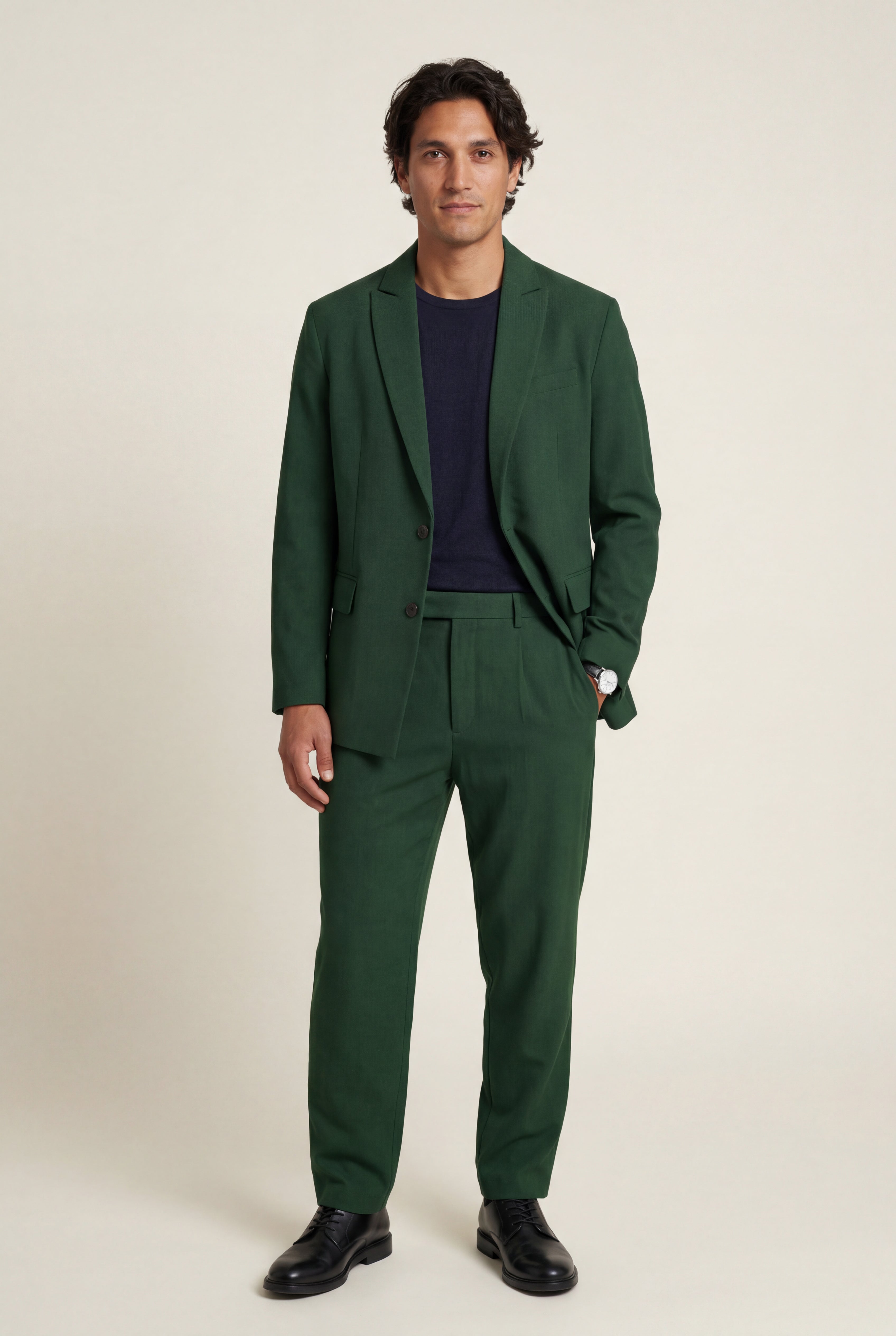 Liam | Slim Fit Single-breasted Two Piece Suit Set