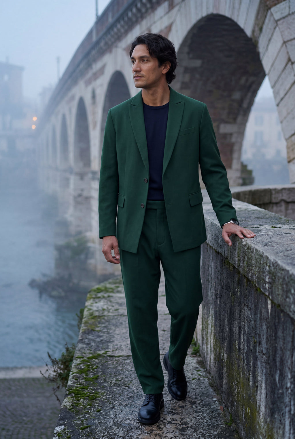Liam | Slim Fit Single-breasted Two Piece Suit Set