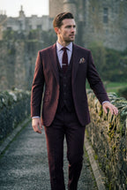 Liam | Slim Fit Three-piece Tailored Formal Suit Set