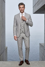 Liam | Slim Fit Three-piece Tailored Formal Suit Set
