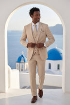 Liam | Slim Fit Three-piece Tailored Formal Suit Set