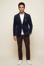 Liam | Fine Wale Tailored Single-breasted Blazer