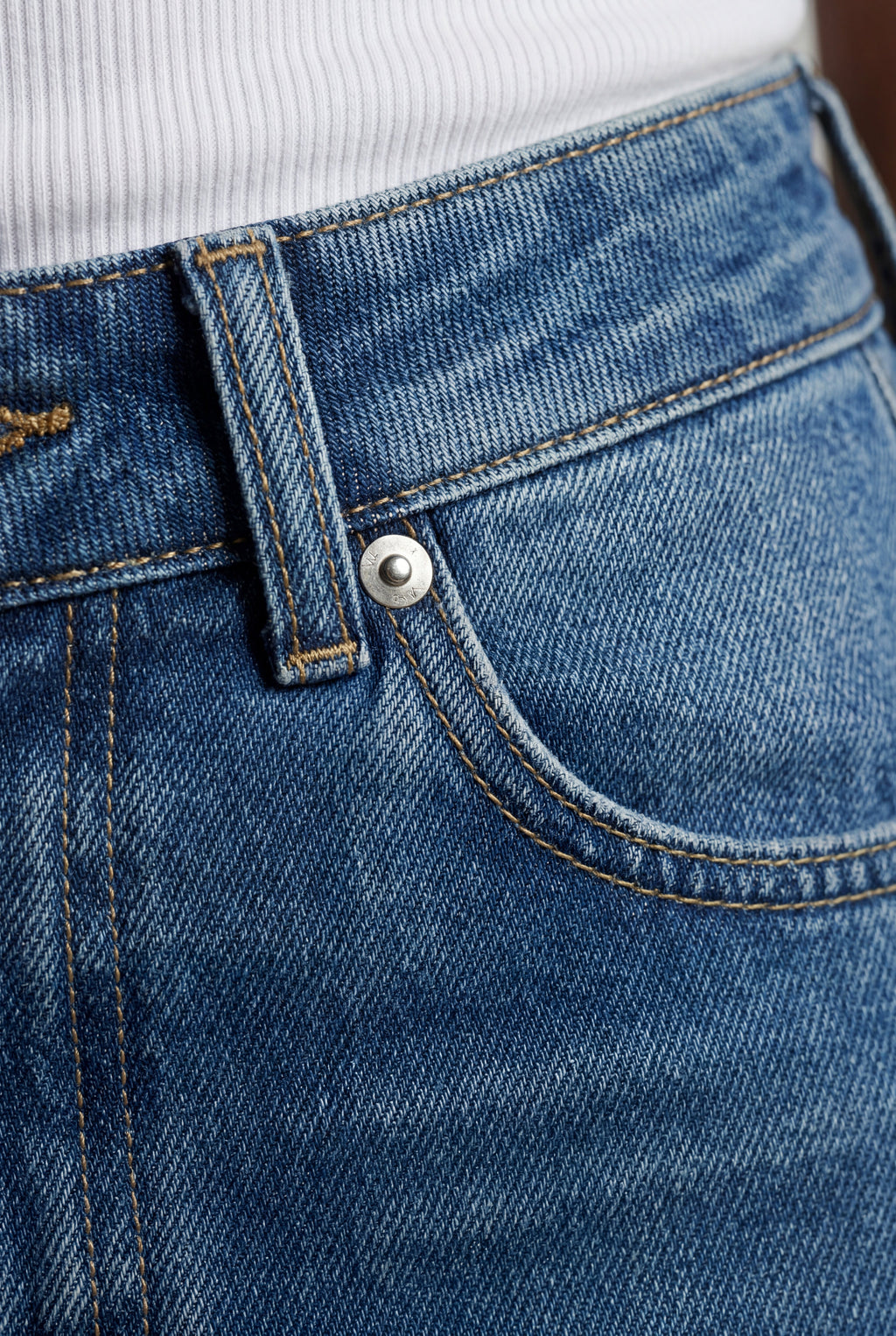 Lia | High-rise Wide Leg Vintage Jeans