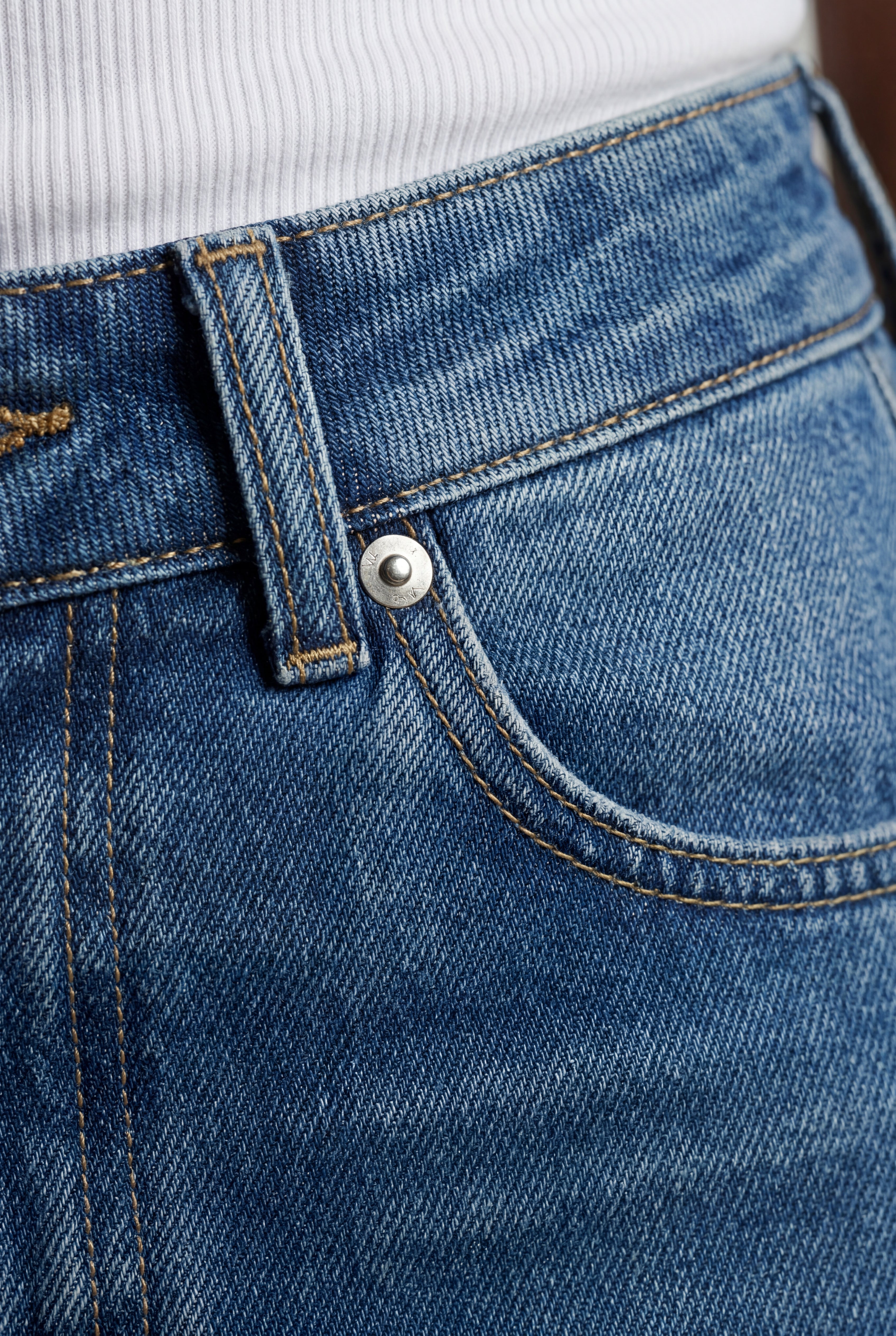 Lia | High-rise Wide Leg Vintage Jeans