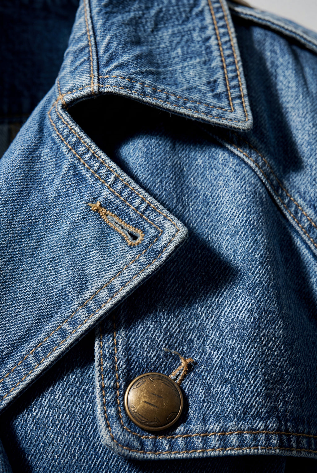 Women's Double-Breasted Belted Blue Trench Coat | Senna