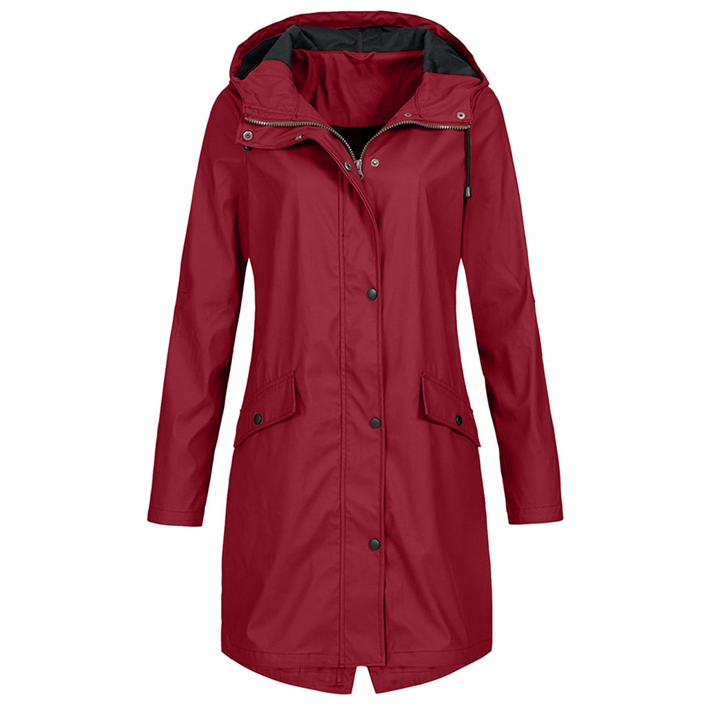 Lia | Women's Waterproof Jacket Windproof Elegant Style For Any Weather