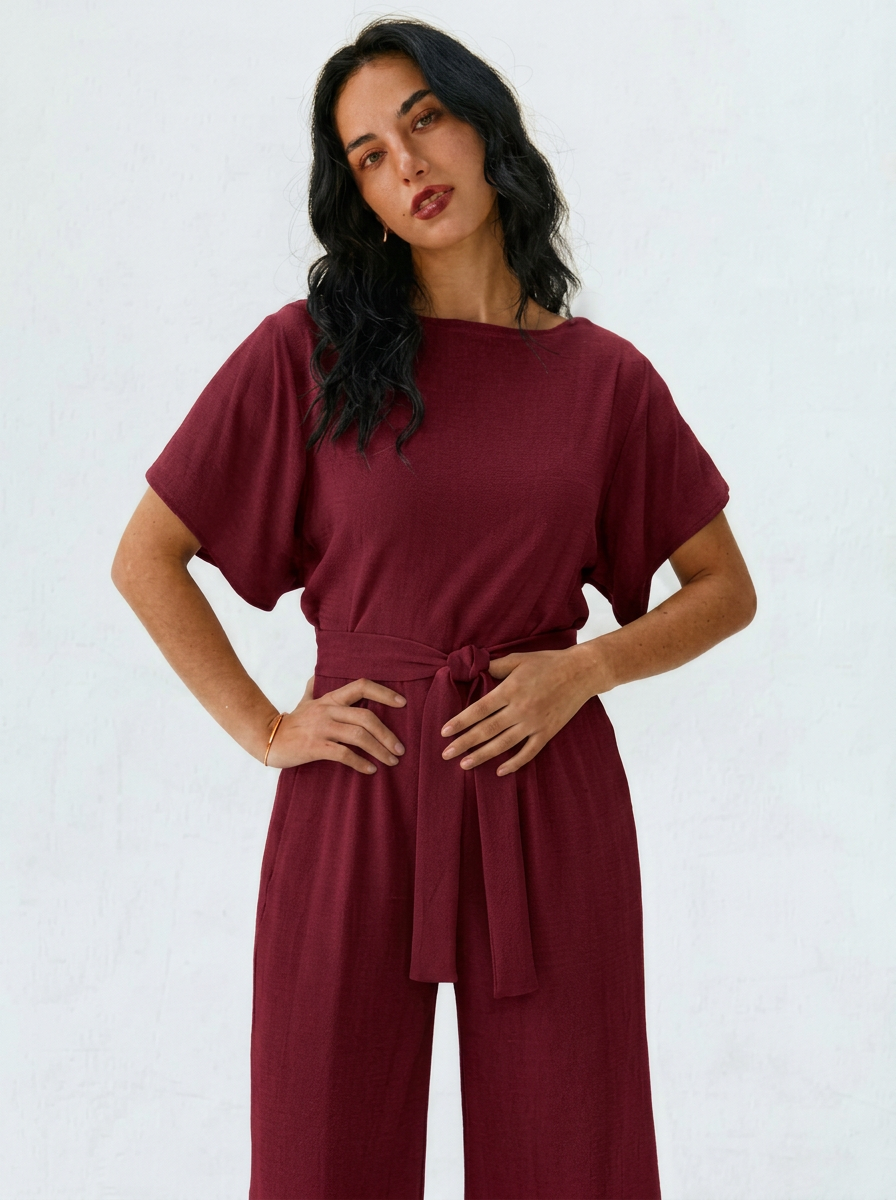 Noa | Blush Jumpsuit