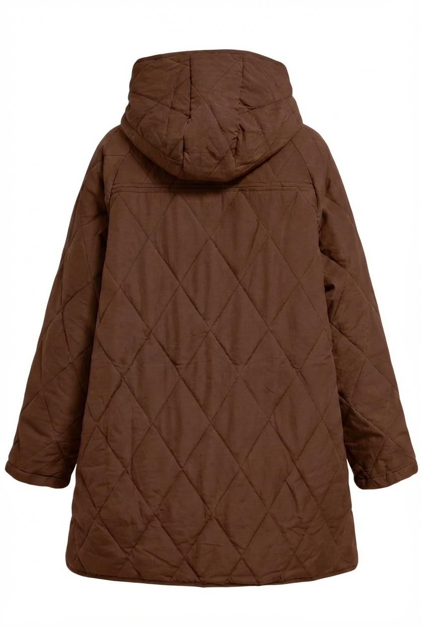 Lina | Quilted Hooded Jacket