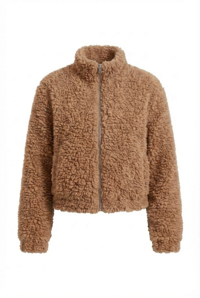 Noa | Sherpa Zip Jacket