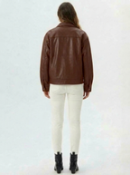 Noa |  Faux Leather Jacket