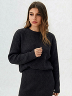 Lia | Ribbed Knit Dress