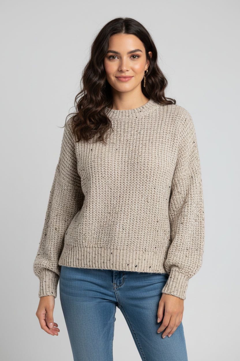 Aileen - Cozy Retro Knit Sweater