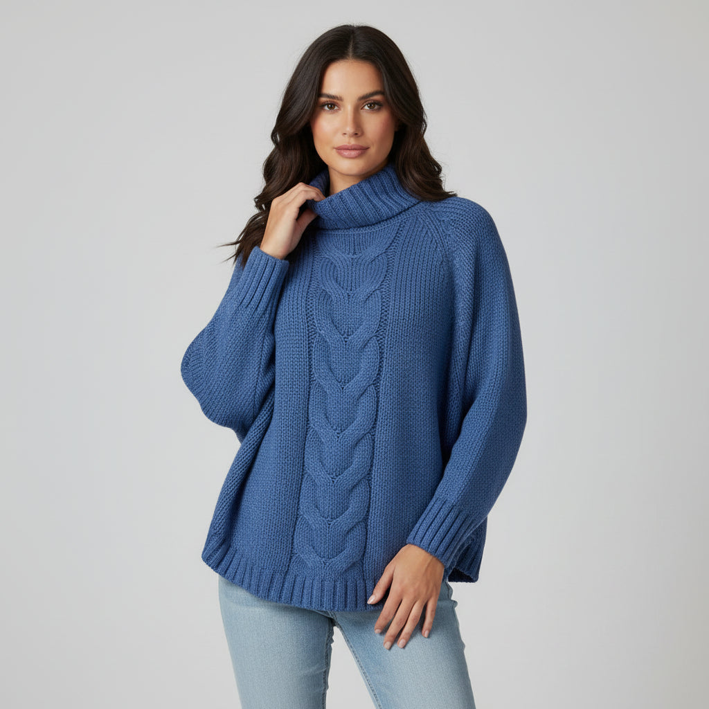 Elysiana - Cable Knit Sweater