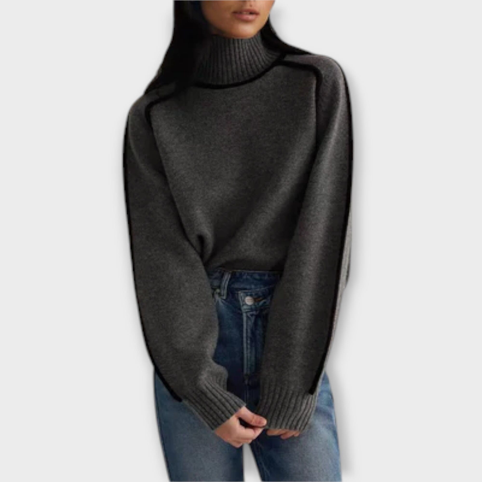 The Emely - Soft and Elegant Turtleneck Sweater