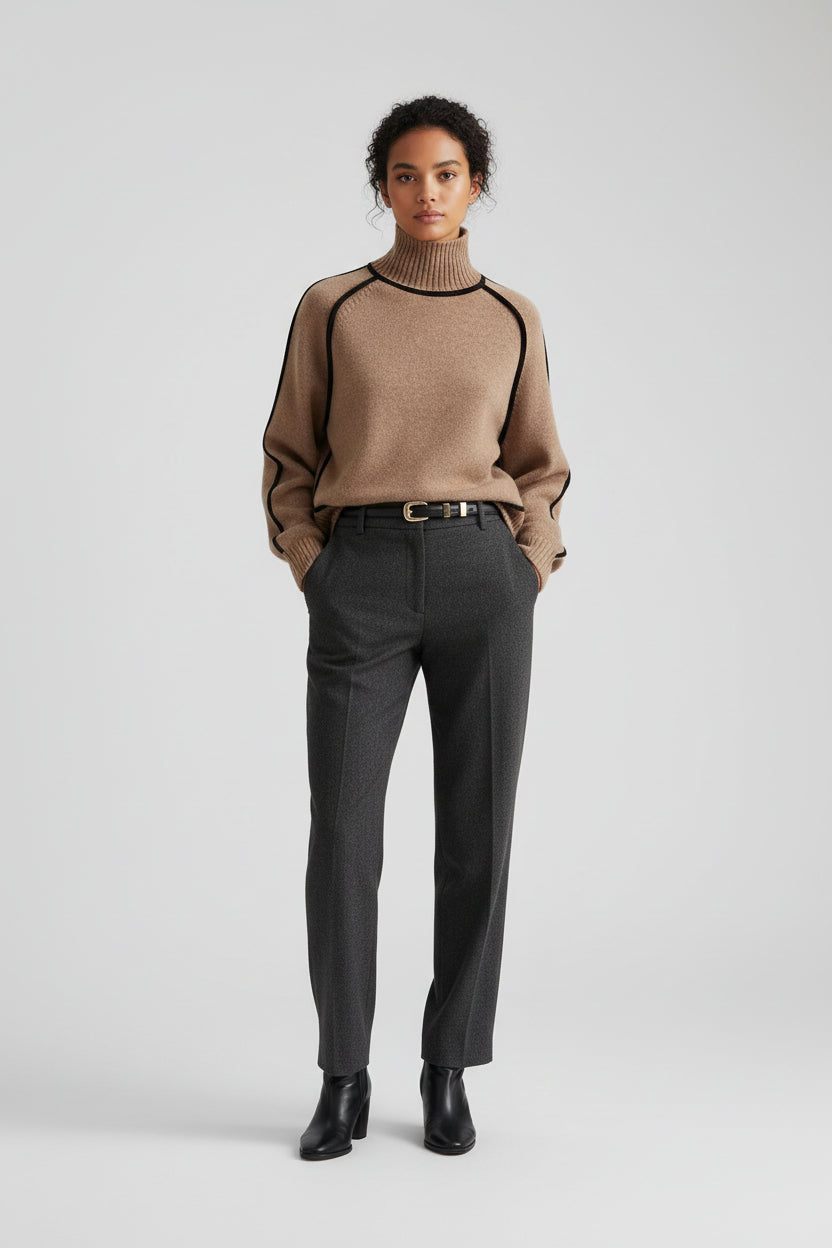 The Emely - Soft and Elegant Turtleneck Sweater