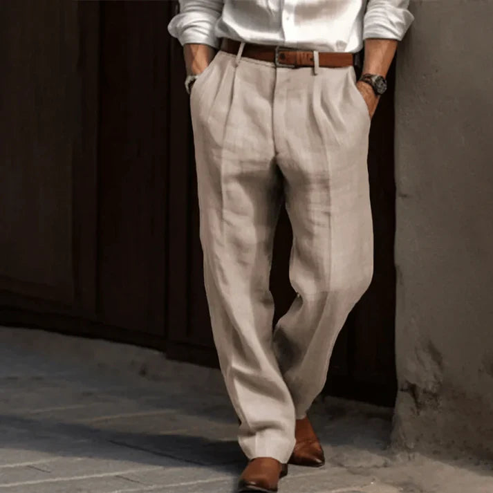 Marc - Casual suit trousers for men - Baggy