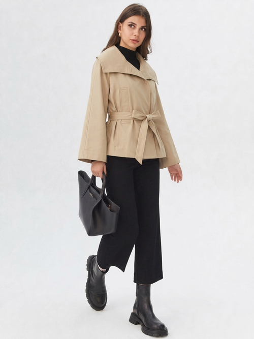 Elcevi | Belted Jacket For Women