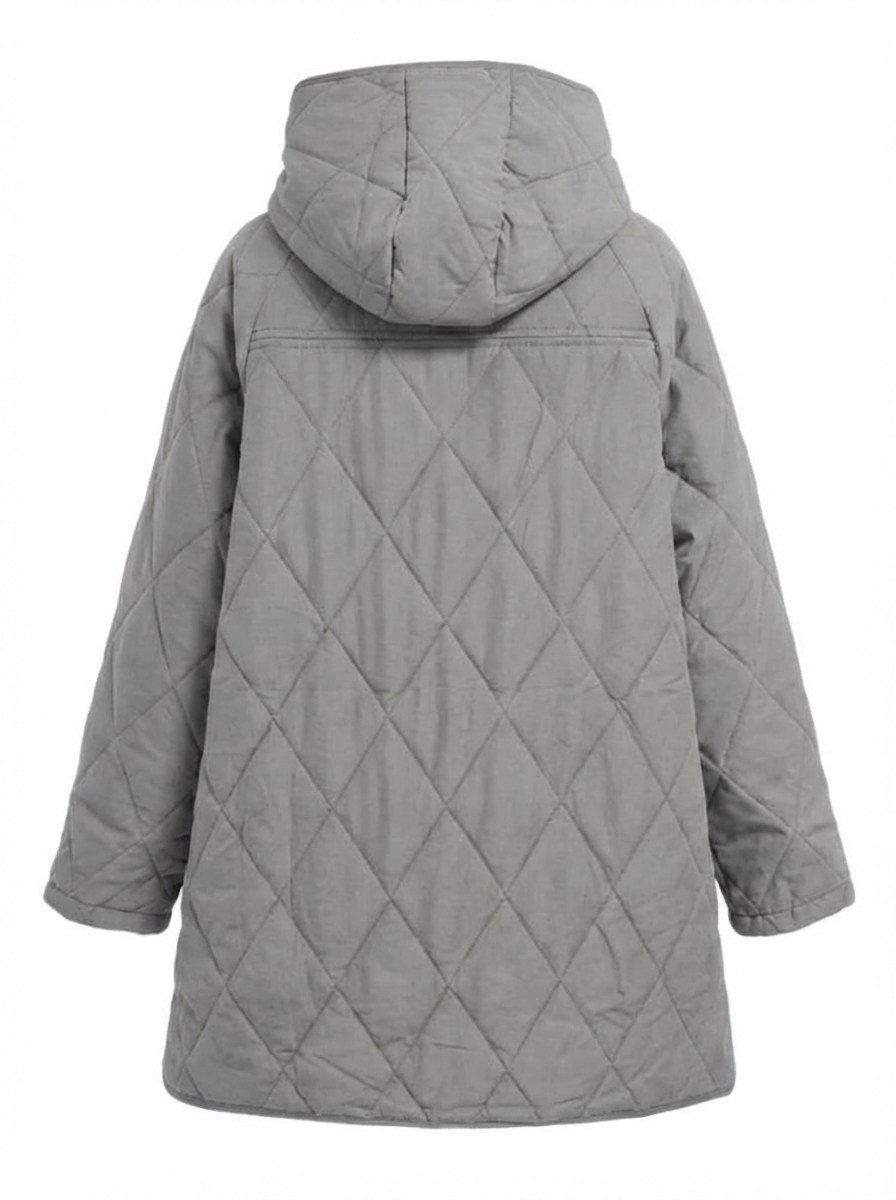 Lina | Quilted Hooded Jacket