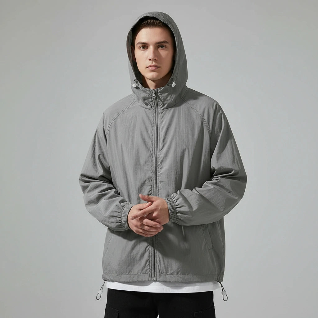 Elcevi | Casual Sun Protection Water Resistant Jacket For Men