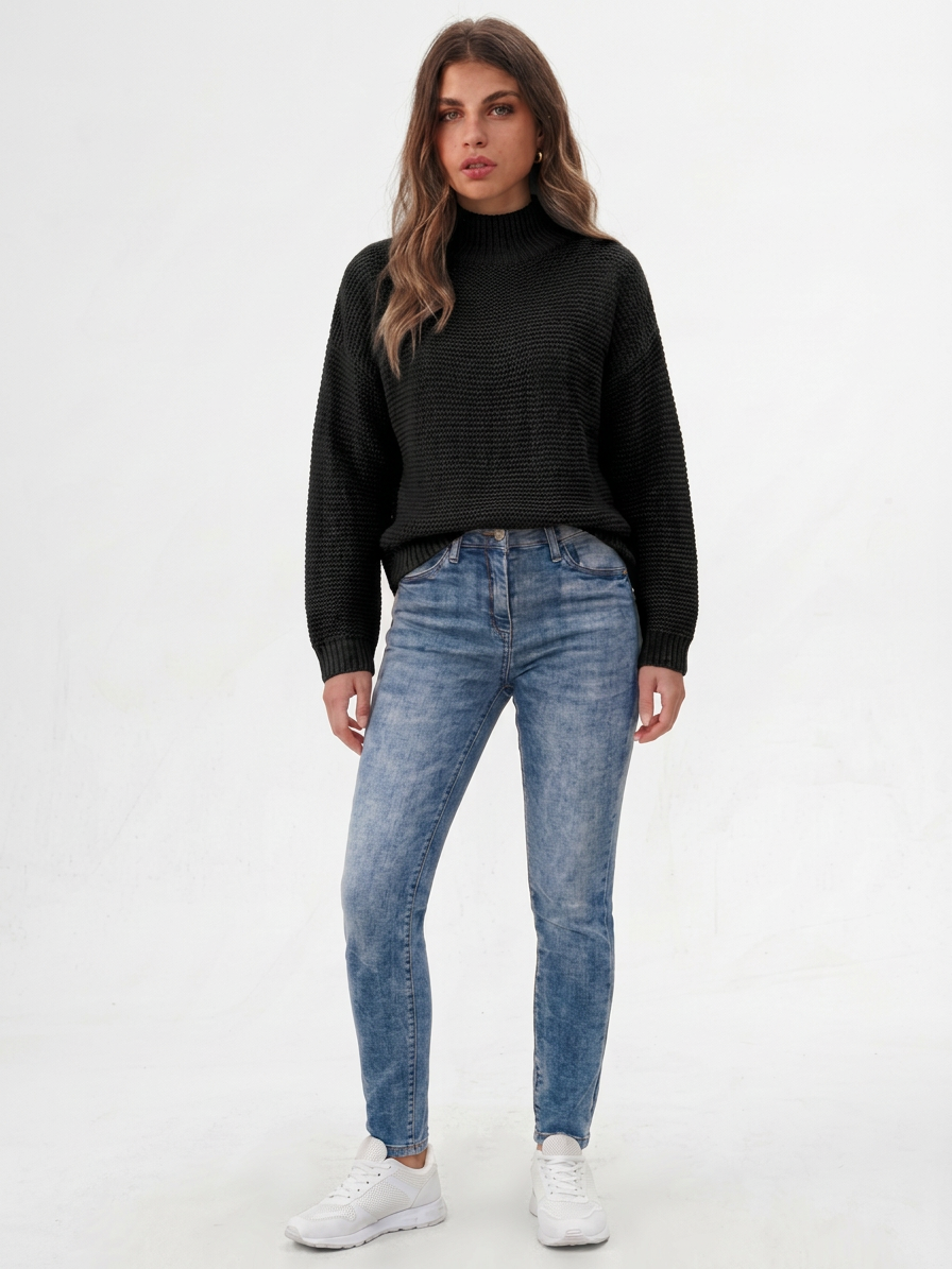 Lina | Knit Turtleneck Sweater