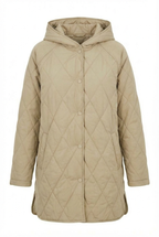 Lina | Quilted Hooded Jacket