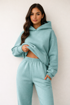 Loungewear Set with Sweater and Joggers - Esra