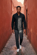 Liam | Classic Button-down Oxford Shirt with Chest Pocket