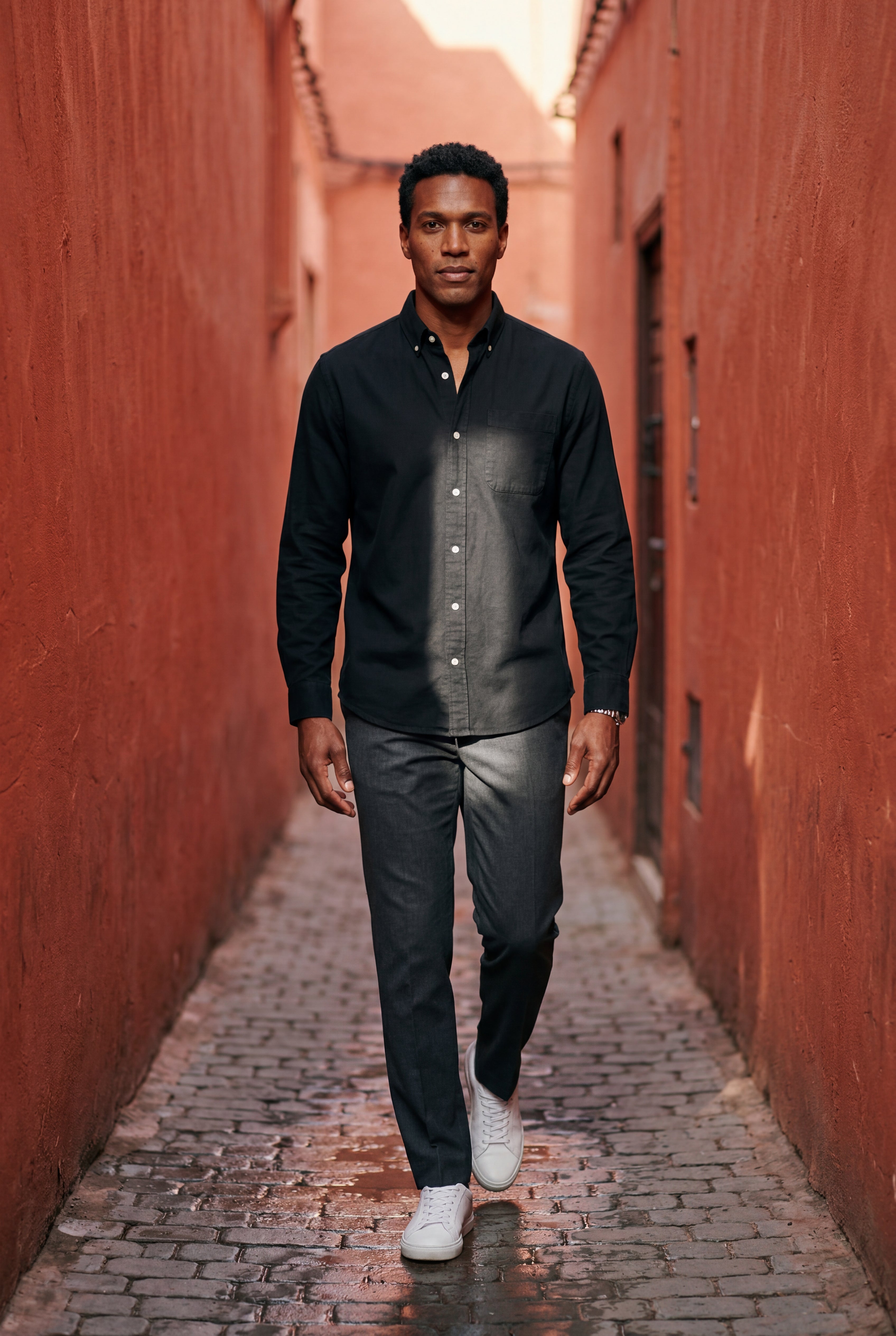 Liam | Classic Button-down Oxford Shirt with Chest Pocket