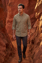 Liam | Classic Button-down Oxford Shirt with Chest Pocket