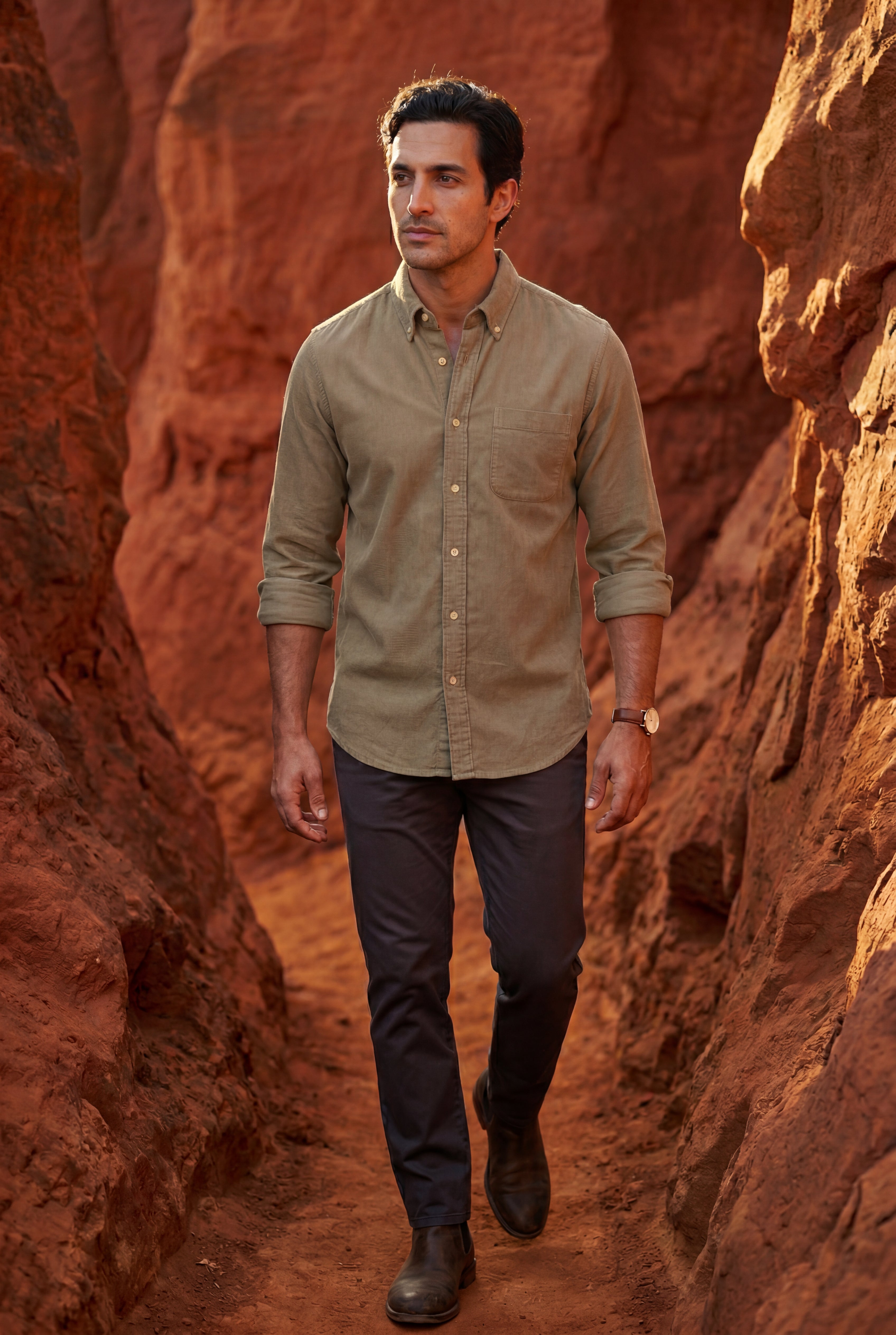 Liam | Classic Button-down Oxford Shirt with Chest Pocket