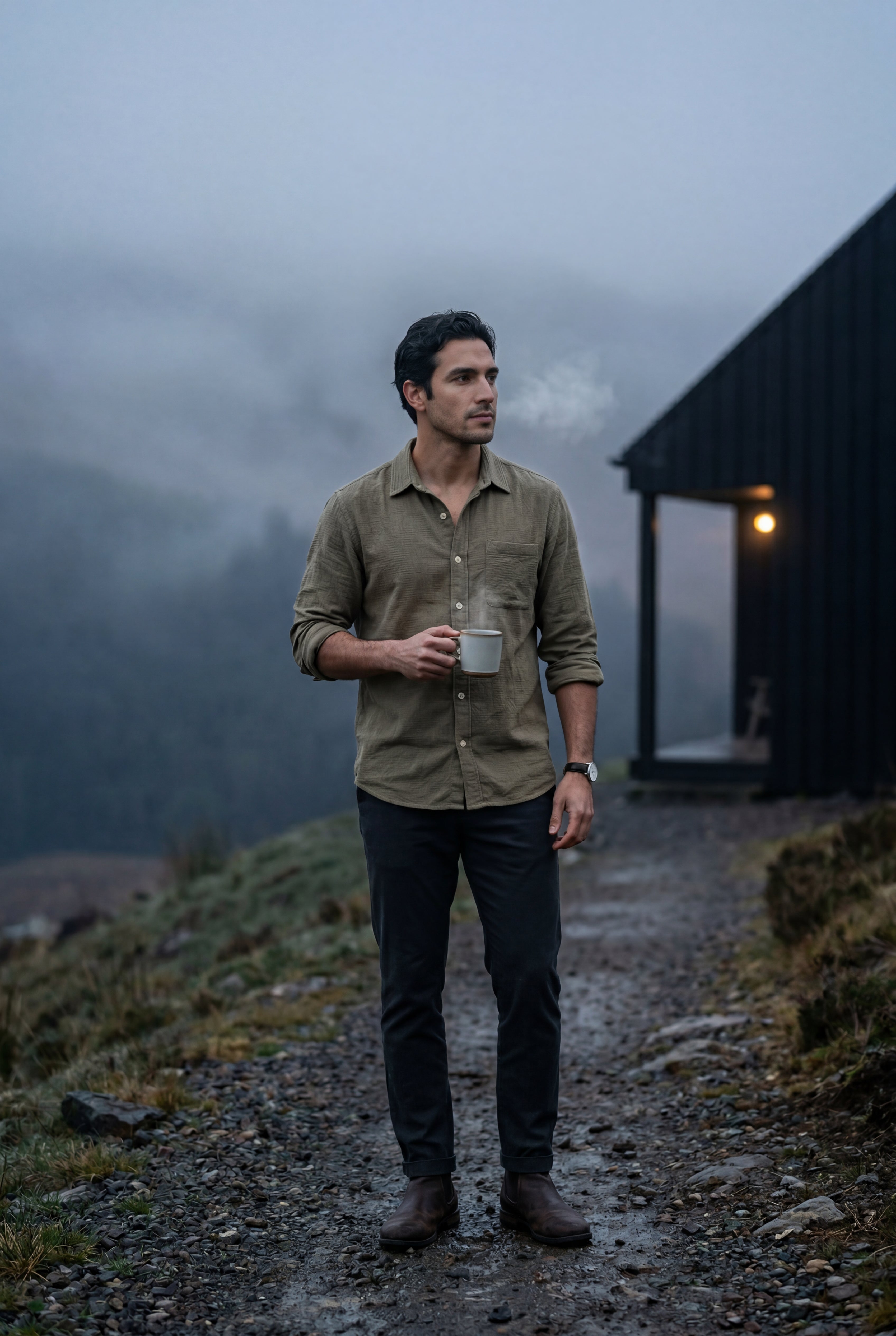 Liam | Classic Button-down Oxford Shirt with Chest Pocket